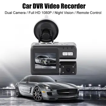 

Remote Control Dual Lens 1080P HD Car DVR Dash Camera Video Driving Recorder Night Vision car accessories