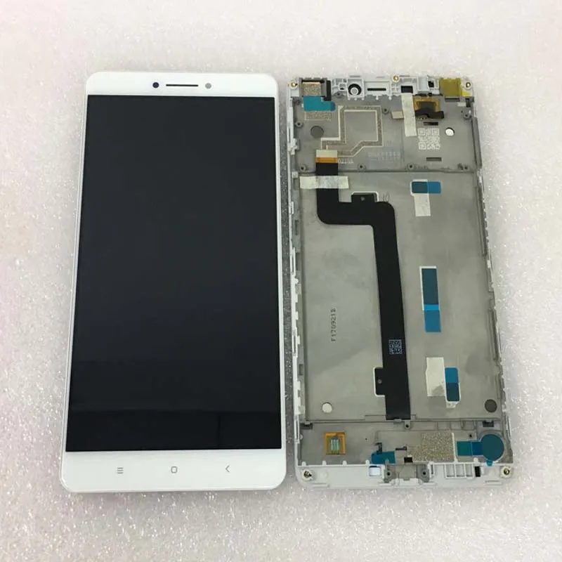 

1080x1920 LCD Display Touch Screen Digitizer Assembly with Mid Frame Replacement For Xiaomi MI MAX 6.44'' 100% original lcd