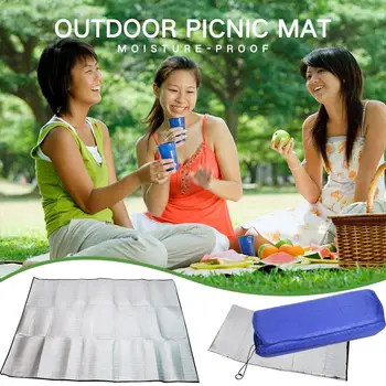 

Moistureproof Foldable Camping & Hiking Exercise Mats Mat Mat Travel Mat Blue Sleeping Waterproof