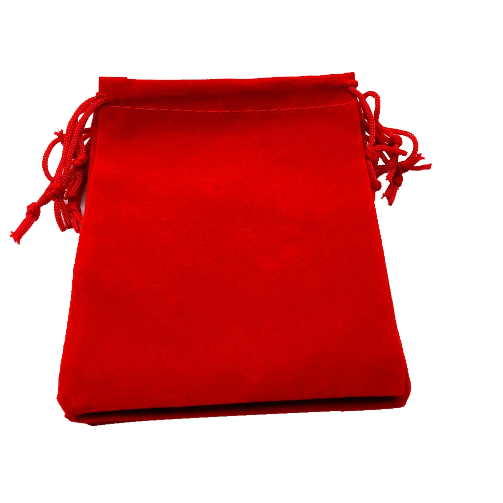 50 Pcs Velvet Drawstring Jewelry Gift Bags Pouch Wedding Gift