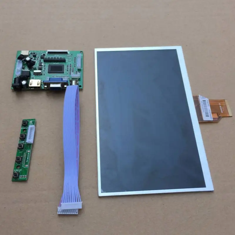 AAAE топ-9 дюймов TFT ЖК-дисплей модуль HDMI+ VGA+ 2AV драйвер платы для Raspberry Pi