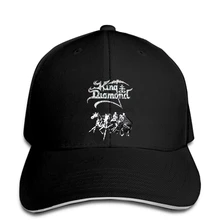 KING DIAMOND ABIGAIL MERCYFUL FATE HEAVY METAL ACCEPT SAXON Новая черная бейсболка snapback Кепка остроконечная