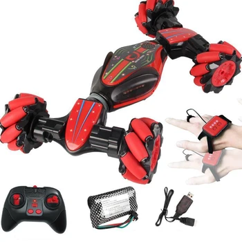 

Gesture Sensing Stunt Remote Control RC Car Children's Light Music Twisting Car Deformation Climbing Off-road Vehicle Model