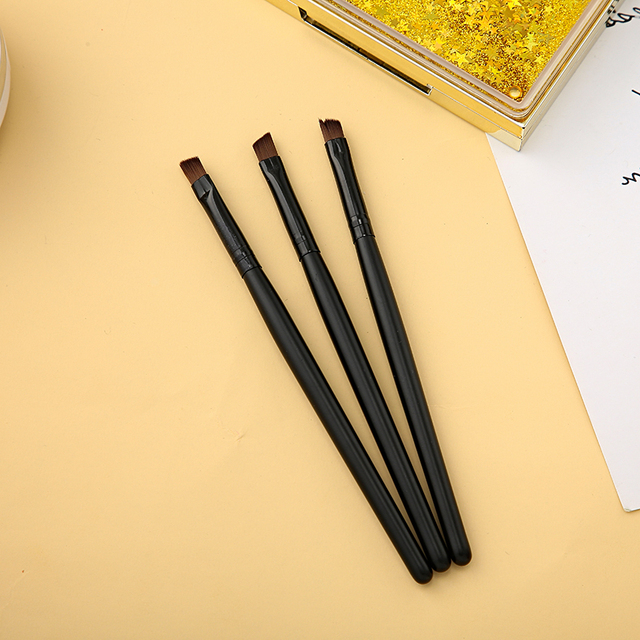 Eyebrow Inclined Flat Angled Brush Eyebrow Brush Eyeliner Eyeshadow Eye Brow Makeup Tool Professional Cosmetic Brushes