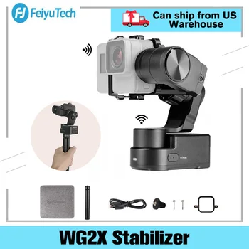 

FeiyuTech Feiyu WG2X 3-Axis Wearable Gimbal Splash-Proof Stabilizer For Gopro Hero7/6/5 Session Xiaomi Yi 4K SJCAM Action Camera