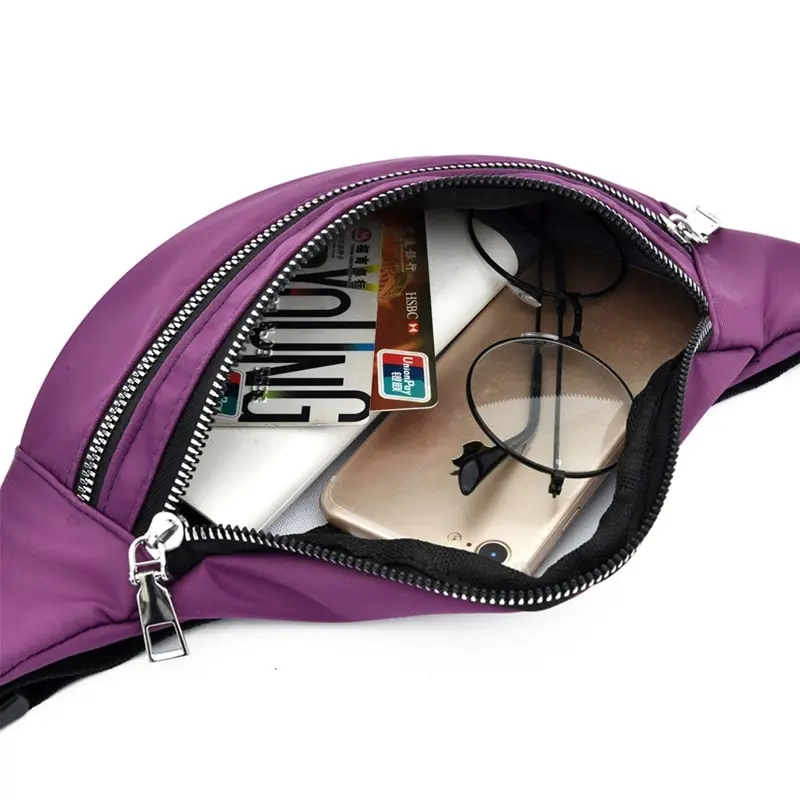Bolsas impermeables en cintura para mujer, bolso de pecho Unisex, bandolera de viaje, a la moda, portátil, novedad, 2021