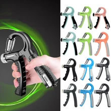 

Adjustable Heavy Gripper Fitness Hand Exerciser Grip FatGrip Wrist Increase Strength Spring Finger Pinch Carpal Expander