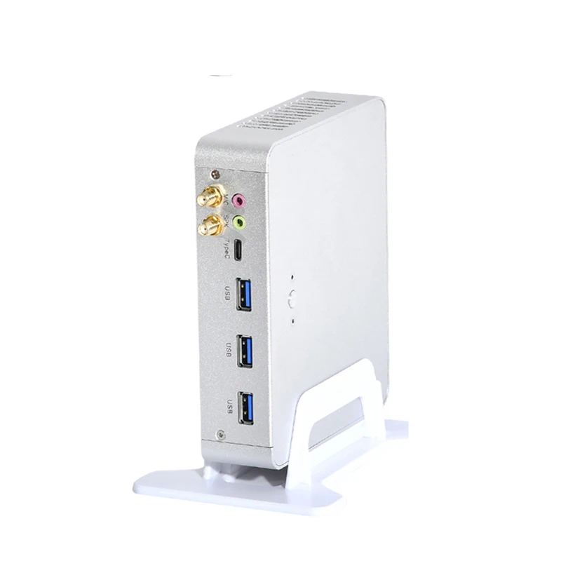 Core i3 6157U охлаждающий вентилятор мини ПК Gigabit Ethernet 4K HTPC тонкий клиент настольный