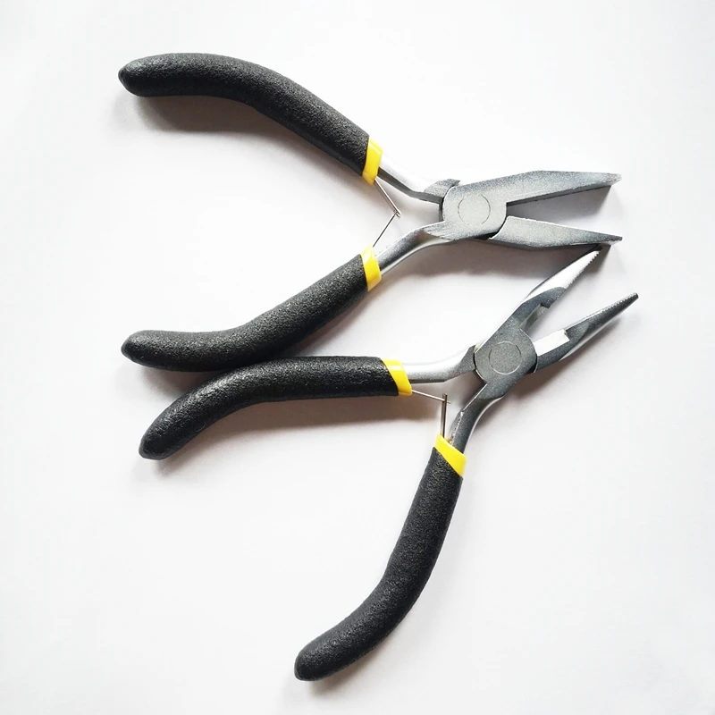 LUXY косметические щипцы для наращивания волос с прямой головкой зубьями