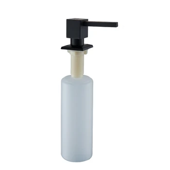 

300Ml 26mm Caliber Sink Soap Dispenser Bottle Liquid Bottle Manually Press Suds Dispenser Kitchen Cleaner Accessories