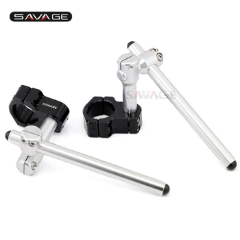 

Performance Stunt for 50mm Fork Tube Clip Ons Handlebars Adjustable Shift Handle Bar Motorcycle Accessories CNC Aluminum