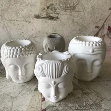女の子のための手作りの3d植木鉢 シリコーン型 セメント製の花瓶 手工芸品 コンクリート用 Aliexpress ホーム ガーデン