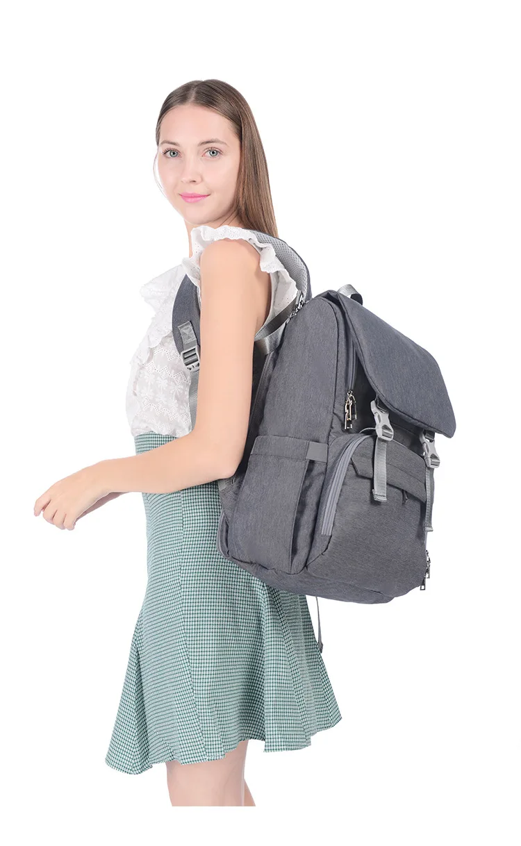 Новая стильная многофункциональная сумка для мамы, водонепроницаемая сумка для подгузников на плечо в Корейском стиле, Повседневная сумка для мамы и ребенка