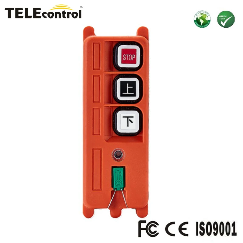 transmissores-de-controle-remoto-industrial-sem-fio-telecontrol-telecrane-compativel-com-2-canais-com-velocidade-unica-para-cima-e-para-baixo