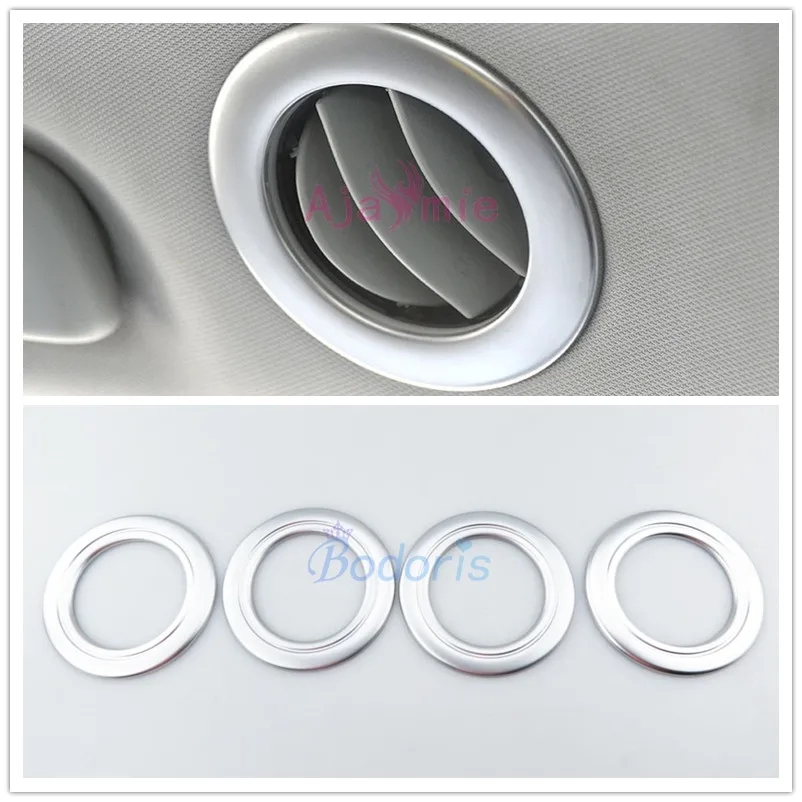 Car Styling Interior Rear Air Conditoner AC Outlet Vent Cover Panel Trim 2011-2018 For Toyota Sienna Accessories | Автомобили и