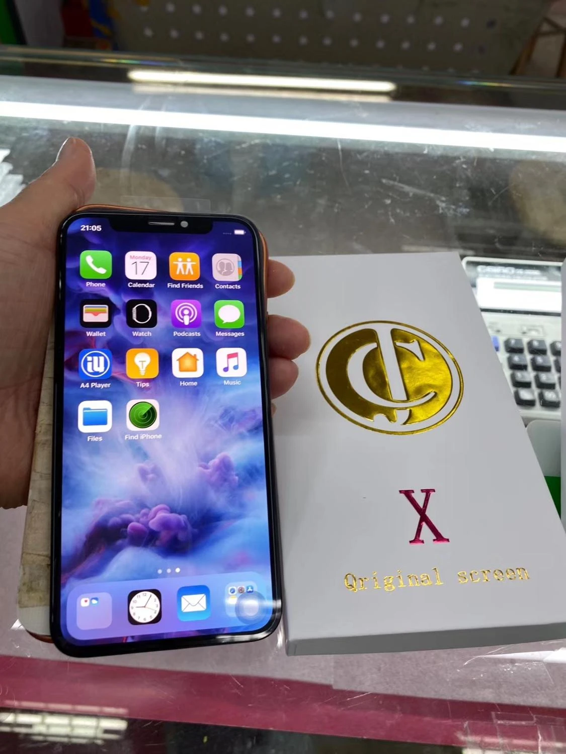 Lcd Screen And Digitizer Full Assembly For Iphone X Xr Xs Xsmax Fog Screen Mobile Phone Lcd Screens Aliexpress