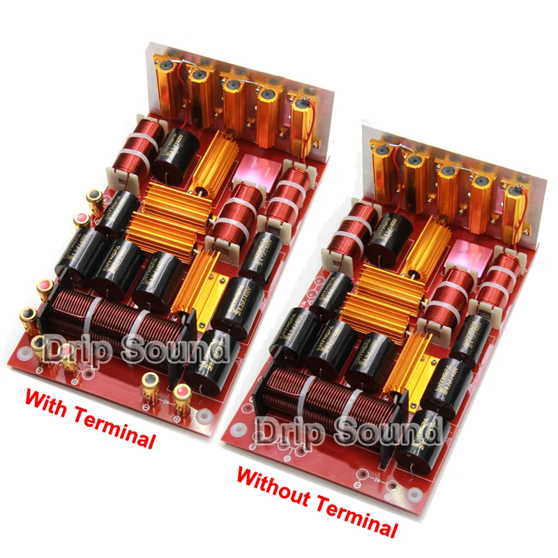 1pcs 3 Way 3 Unit 1800W Hi-Fi Crossover Audio