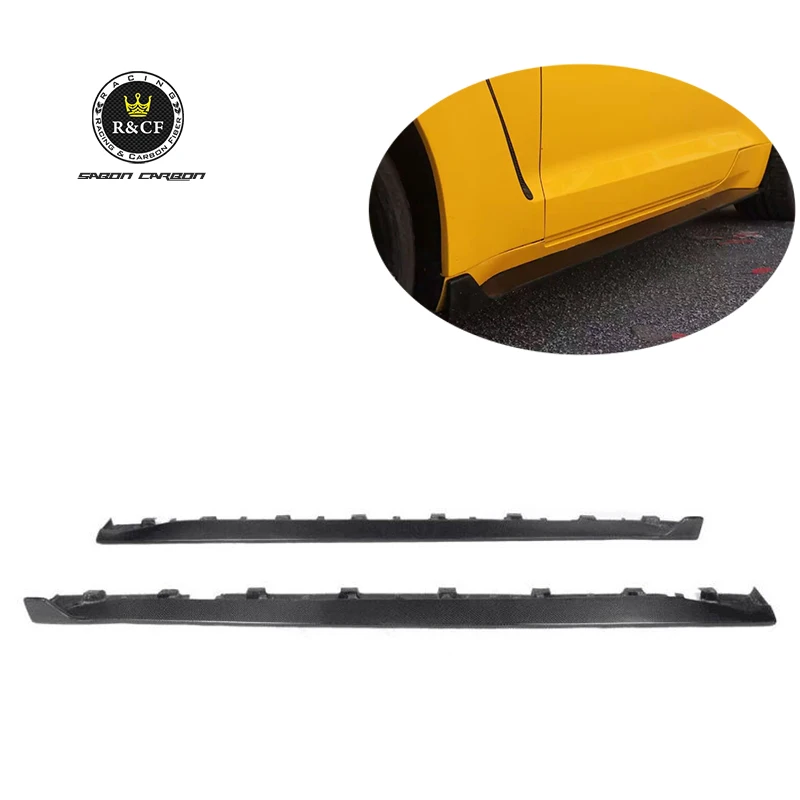 

2015-17 стильные боковые юбки GT350 из углеродного волокна для FORD Mustang