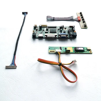 

For B133XN01 B133XN02 LVDS 20-Pin HDMI VGA DVI 1024*768 13.3" LCD panel 1CCFL Inverter M.NT68676 display controller card DIY kit