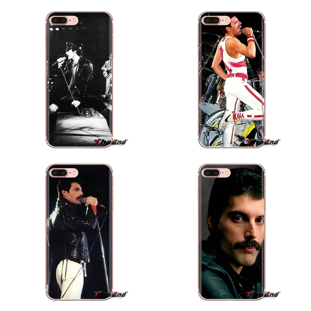 Фредди Меркури Queen band мобильный чехол для телефона iPhone XS Max XR X 4 4S 5 5S 5C SE 6 6S 7 8 плюс