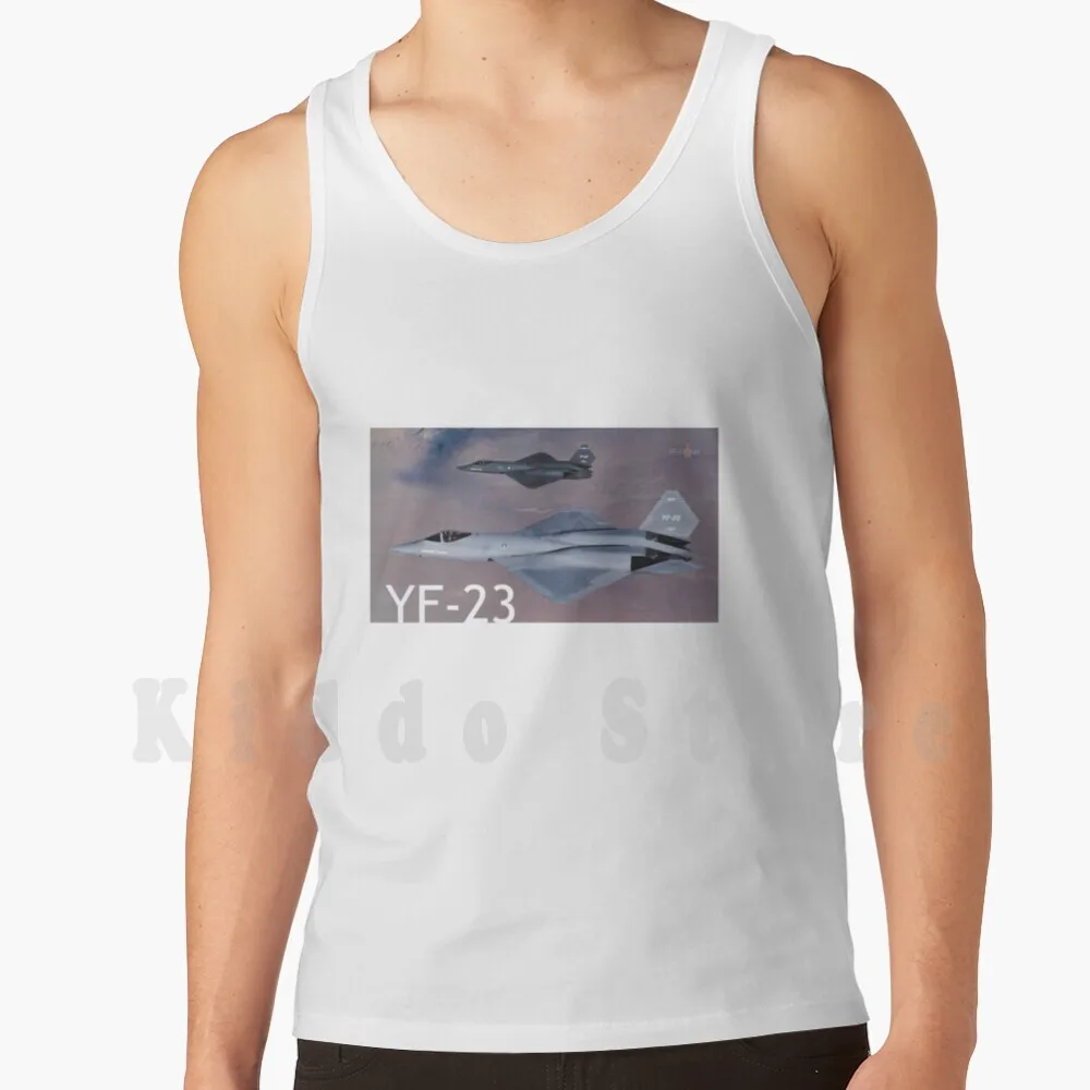 Photo201C tank tops vest sleeveless Northrop Yf 23 Pav Jet Fighter Flight Test Fly Atf Advanced Stealth Tactical | Мужская одежда