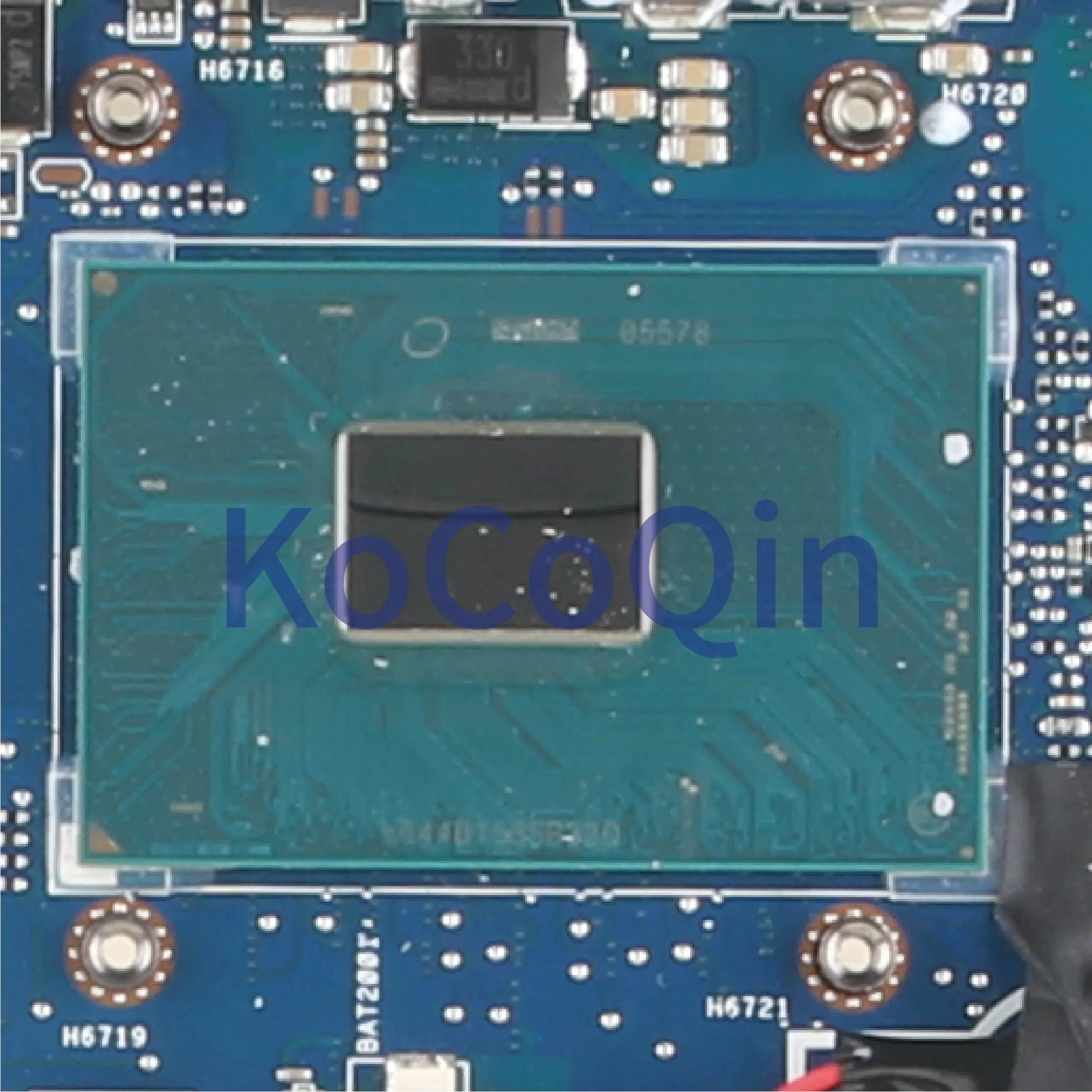 incredible  KoCoQin Laptop motherboard For ASUS GX501VIK I7-7700HQ GTX1080 Mainboard REV:2.0 SR32Q N17E-G3-A1 t