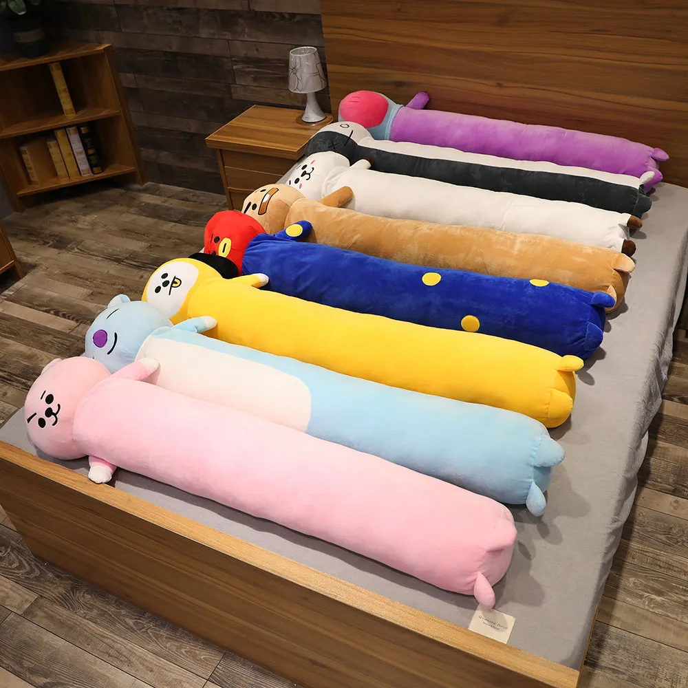 

Korea kpop long pillow plush toys animal stuffed doll kawaii anime Soft toy dog rabbit koala horse plush gift for girl