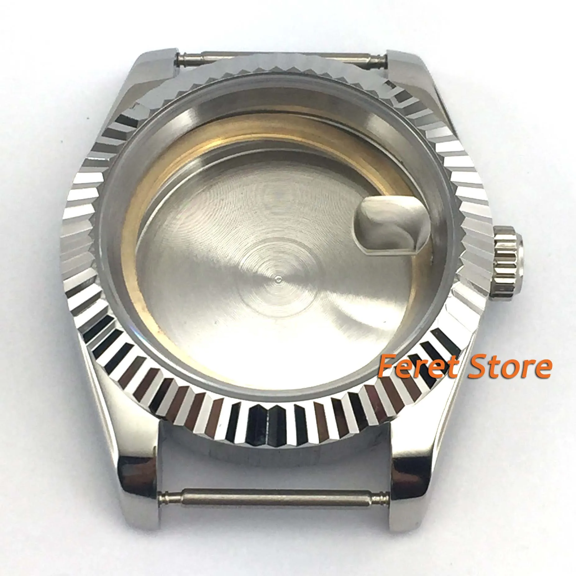 Чехол для часов Bliger Silver 40 мм подходит ETA 2824 2836 Miyota 8215 821A A905 1 заказ P6|Часы Чехлы| |