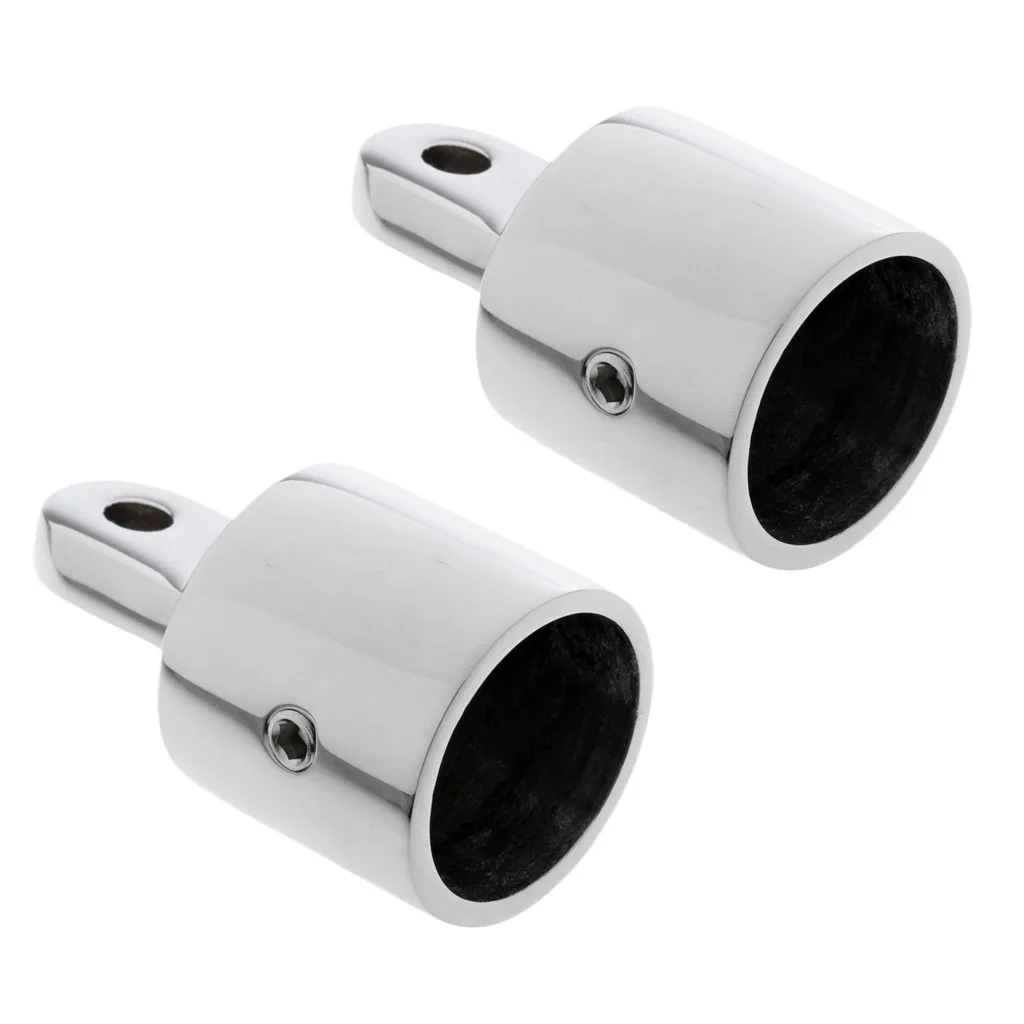 2x 316 Stainless Steel Eyelet Cap 22mm Boat Hardware Mooring Equipment 2x 316 Stainless Steel Eyelet Cap 22mm Boat Hardware Mooring Equipment
