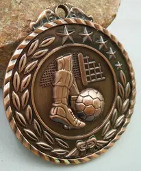 Médaille porte bonheur, médailles de Football, Design exclusif, Badge russe en argent. Médaille porte bonheur pour la Communication 