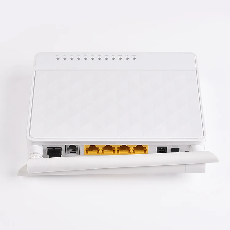 Barato OEM 4 Wi-Fi porta de fibra óptica ftth 4fe gpon 1ge+ 3fe+ Wi-Fi Gpon/epon onu