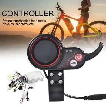 

Electric Bicycle Controller 24V 36V 48V 250W/350 Electric Bike Scooter Controller LCD Display Control Panel With Shift Switch