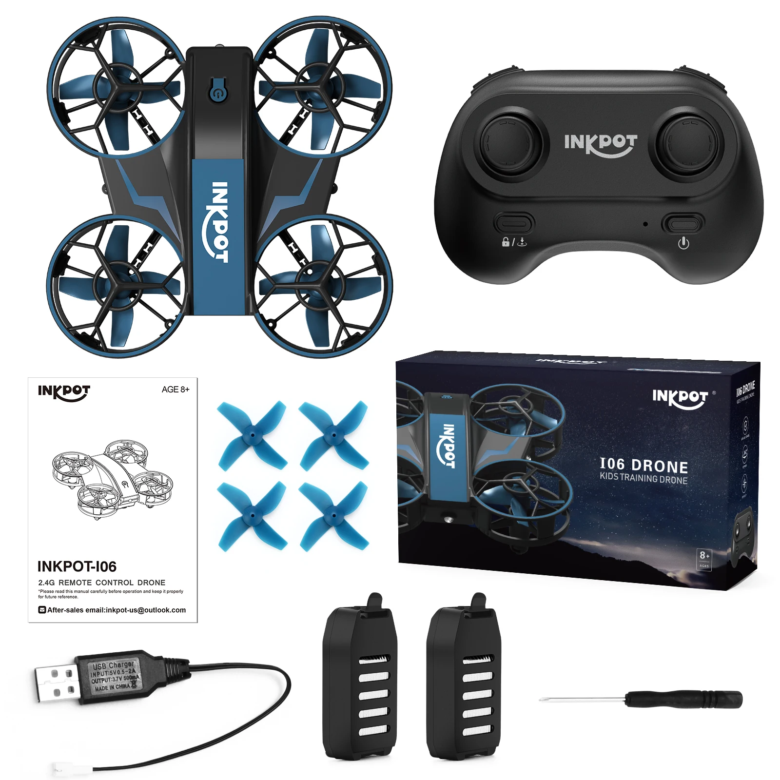 I06 RC Drone, inkpot-i06 2.4g remote control drone '