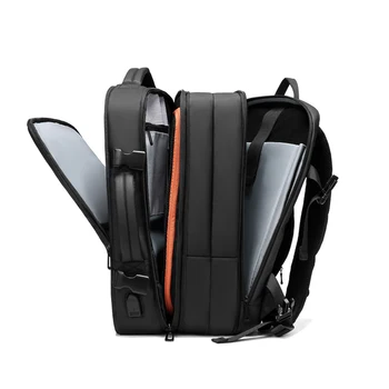 

Large Capacity Backpack Men Laptop 15.6 Business Bag USB Black Waterproof Oxford Multifunction Travel Back Pack Male Backbag Big