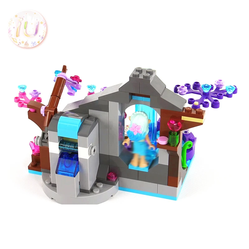 Legoings Фея эльфы Naida's спа секрет Строительные блоки Набор 41072 игрушки для детей 249