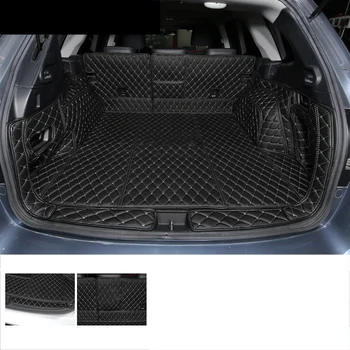 

3D Leather Car Trunk Mat Cargo Liner for Subaru Outback 2015 2016 2017 2018 2019 2020 Rug Carpet Interior Accessories