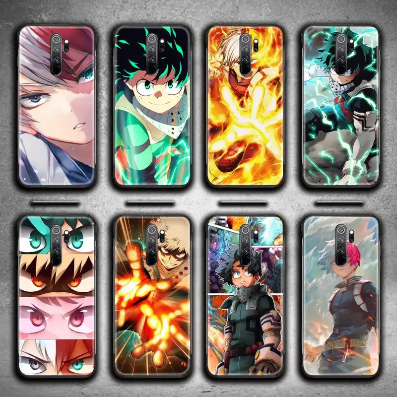 Чехол для телефона My Hero Академия Midoriya Todoroki Redmi 9A 9 8A 7 6 6A Note 10 8 8T Pro Max K20 K30 | Мобильные