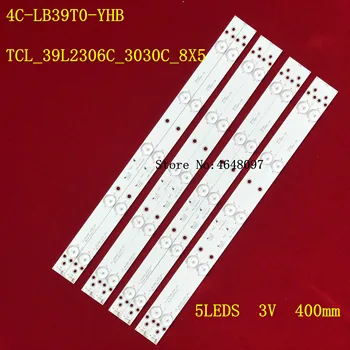 

led backlight FOR T osh ib a 39inch 39L2306C 39L2309C LCD LED Strip 4C-LB39T0-YHB TCL_39L2306C_3030C_8X5