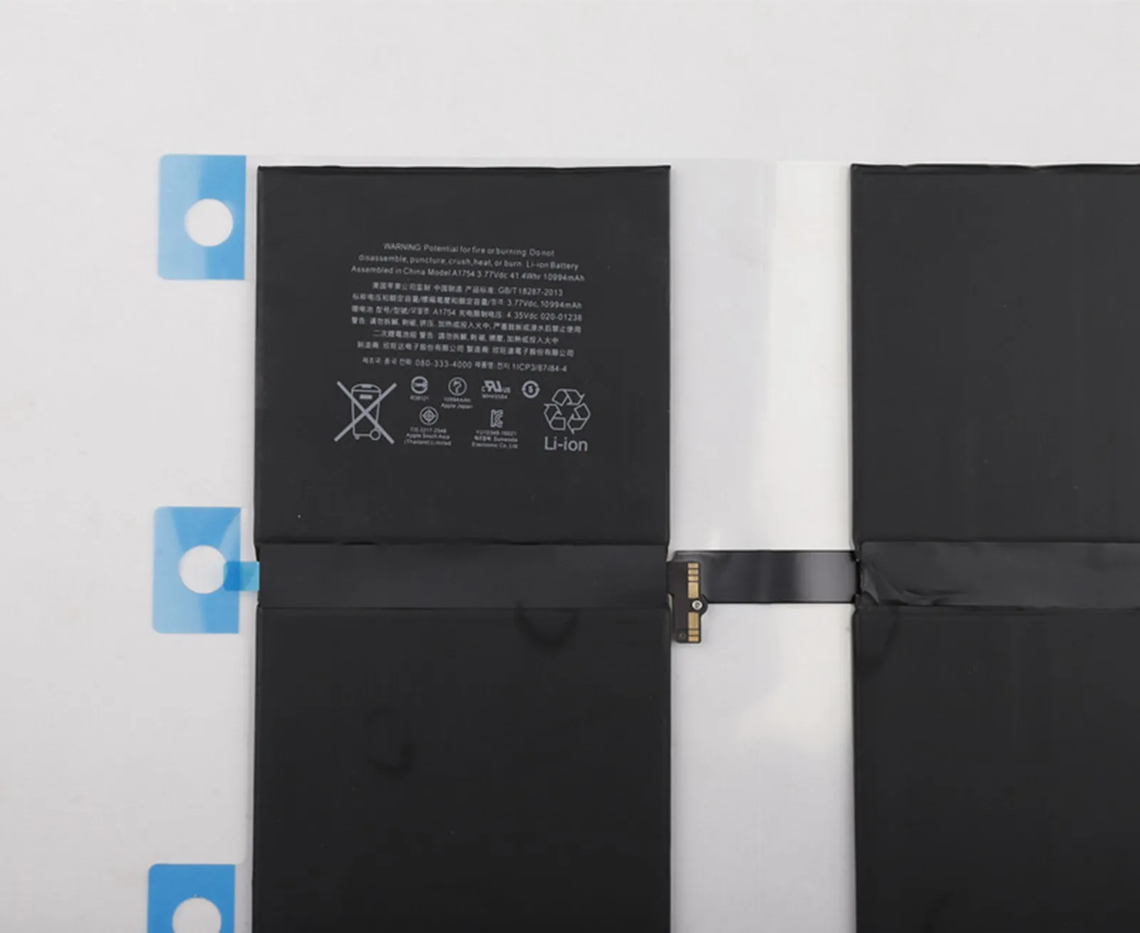 3,77 V 41.4Wh OEM A1754 аккумулятор для Apple iPad Pro 2nd 12,9 ''A1671 A1670