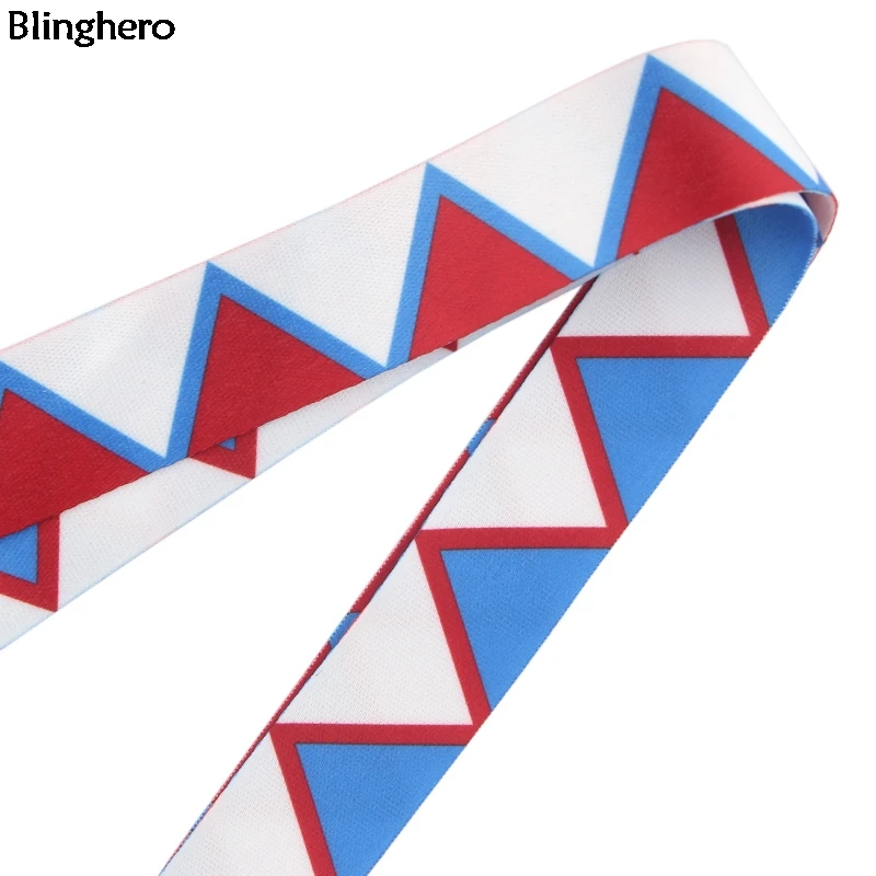 Blinghero мультфильм Triangel ремешок для ключей держатель для телефона унисекс шейный ремешок с ключами Рабочая карточка ручная работа шаблон шнурок повесить веревку BH0157