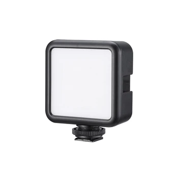 

Ulanzi VL49 6W Mini LED Video Light Built-In Battery 5500K Photographic Lighting with Cold Shoe for DSLR Cameras Smartphones Mic