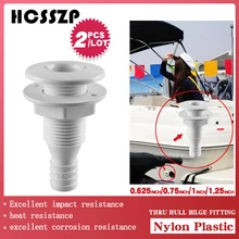 *#Best Price 2 Pcs Plastic Thru Hull Bilge Fitting for Bilge Pump Drain Vent Aerator Hose Fitting of Boat Marine Yacht Sail RV Camper Truck *#Best Price 2 Pcs Plastic Thru Hull Bilge Fitting for Bilge Pump Drain Vent Aerator Hose Fitting of Boat Marine Yacht Sail RV Camper Truck