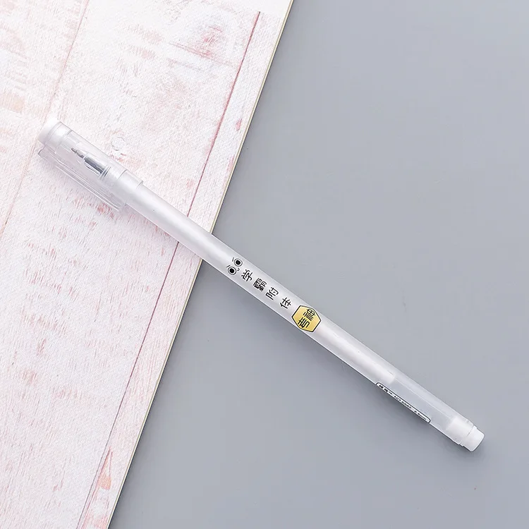 Student tide language neutral pen black water-based pen creative text control students test writing pen stationery - Цвет: 05-pcs