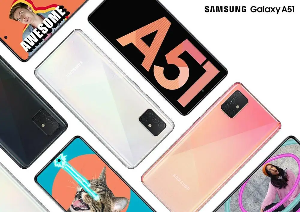 Samsung Galaxy A51 A515FD Dual SIM Global Version 6.5