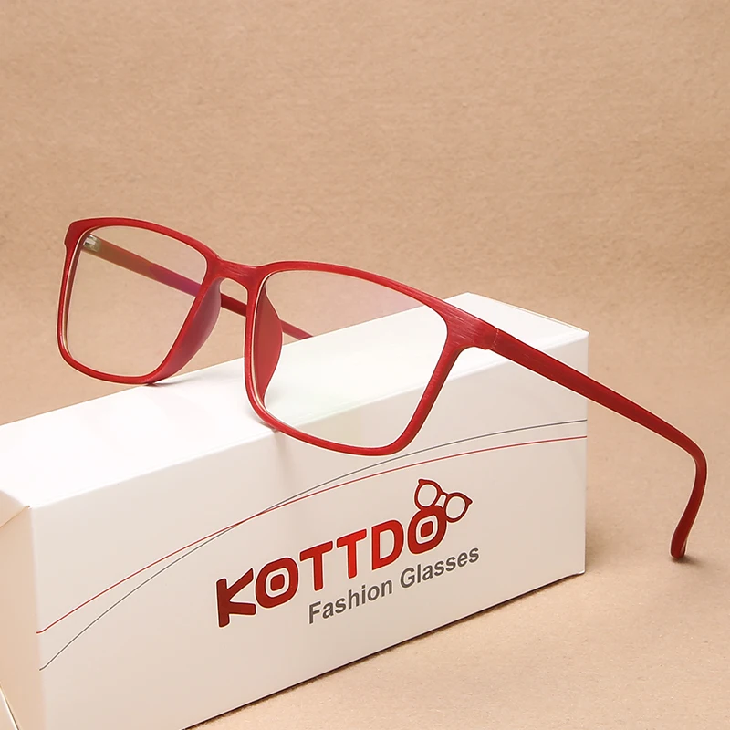 

KOTTDO Classic Transparent Eye Glasses Frames for Men Vintage Clear Lens Glasses Frame Women Myopia Eyeglasses