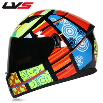 

Motorcycle Helmets for Men and Women Wear Double Lens Locomotive Helmets Cascos Para Capacete Da Motocicleta