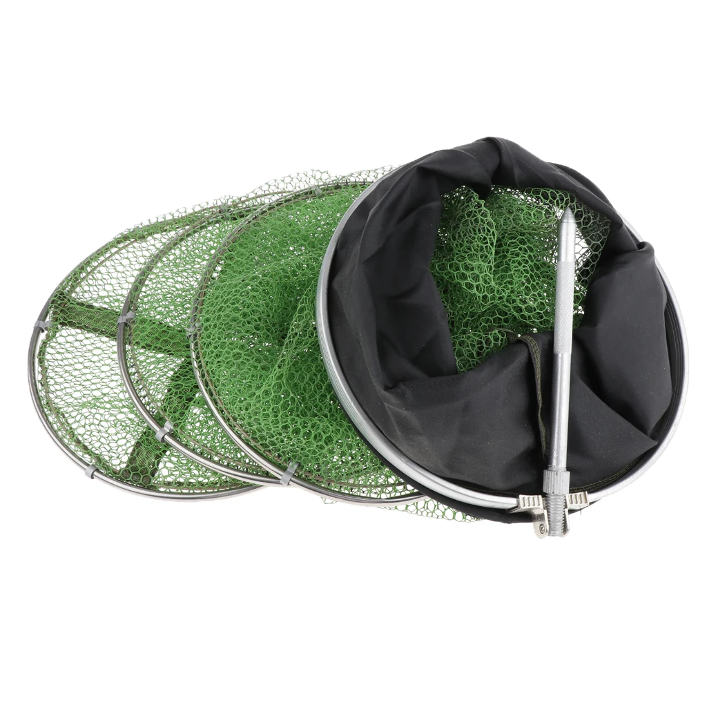 5 Layers Folding Fishing Net Wire Basket Fishing Tackle Cage Fish Storage Net Fishing Equipment with Storage Bag 2m 2.5m