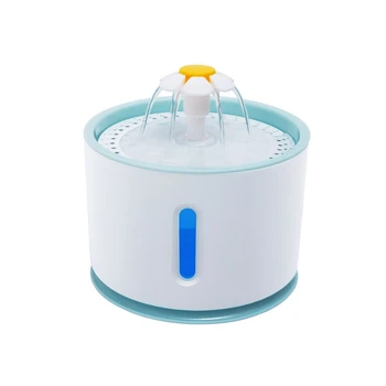 

2.4L Pet Waterer Automatic Circulation Feeder Cat And Dog Drinking Water LED Visual Automatic Water Cut Off Power