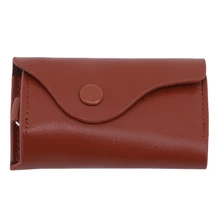 New High-grade Leather Key Holder Keys Case Wholesale Multifunction Key Card Bag Housekeeper for Lady and Men