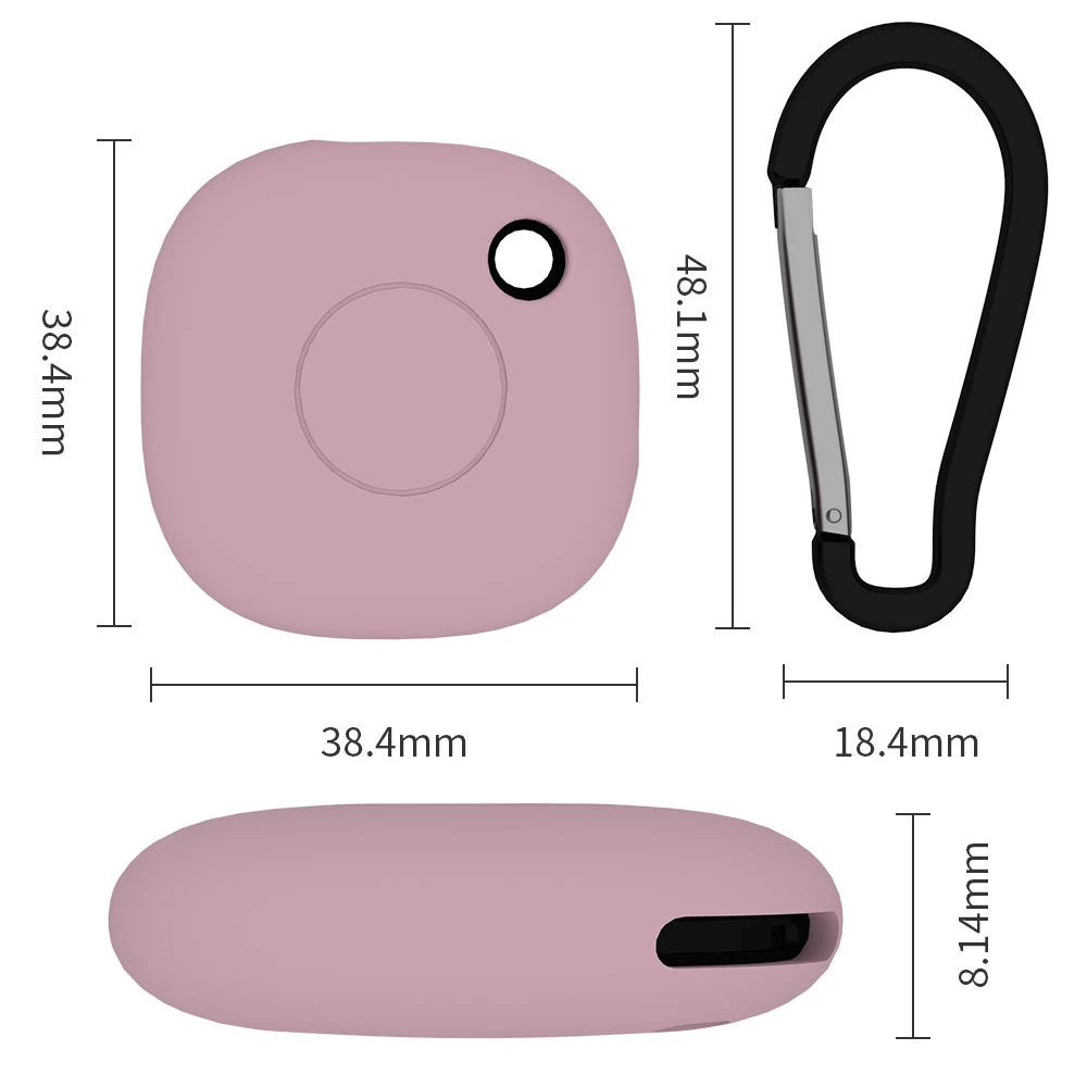 Protector Cover for Samsung Galaxy SmartTag Tracker Shockproof Anti-scratch Dustproof Silicone Protective Case Shell Accessories